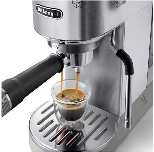 De'Longhi Dedica Duo Automatic Espresso Machine 1450W Pressure 15bar Silver