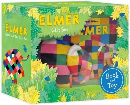 Elmer Book And Toy Gift Set Multiple-component Retail Product Slip-cased