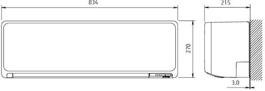 Fujitsu Серия KG ASEH Климатици Инвертор 12000 BTU A+++/A+++ с WiFi и Безшумна Работа