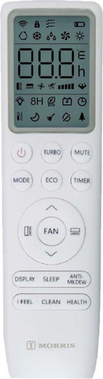 Morris Loft II Klimaanlage Inverter 18000 BTU A++/A+ mit Ionisator und WiFi