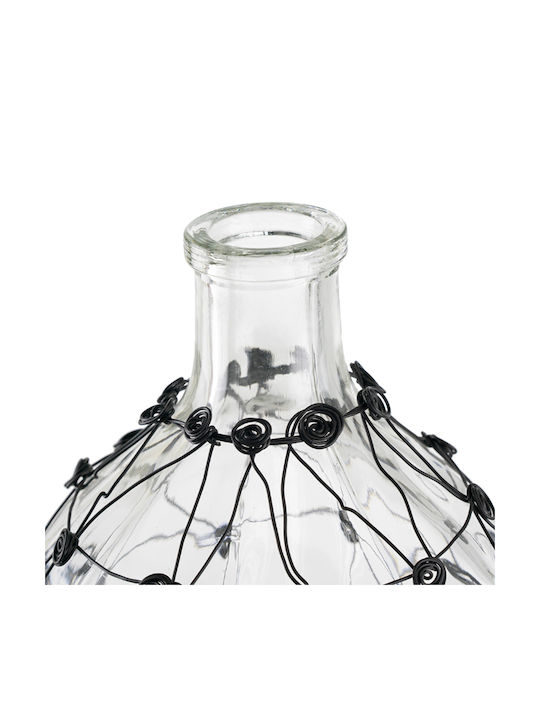 Artekko Διακοσμητικό Βάζο Glas Clear Transparent 18x46cm 1Stück