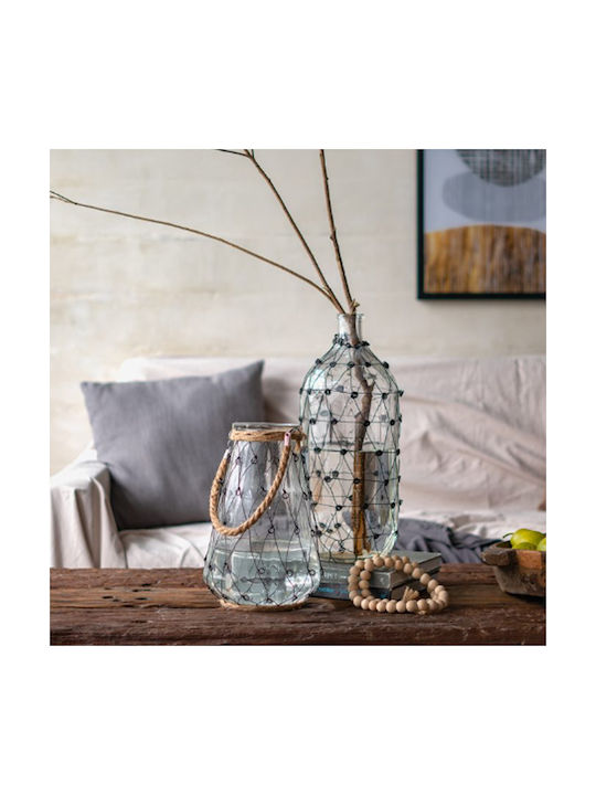 Artekko Διακοσμητικό Βάζο Glas Clear Transparent 18x46cm 1Stück