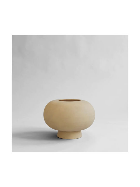 101 Copenhagen Decorative Vase Beige 35x35x25cm