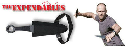 United Cutlery Expendables Kunai 3 Piece Thrower Set Μαχαίρι Μαύρο σε Θήκη Σετ 3τμχ