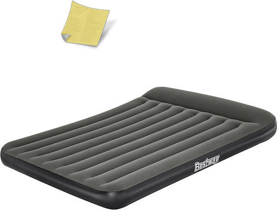 Bestway Double Inflatable Sleeping Mattress 203x152x30cm Black