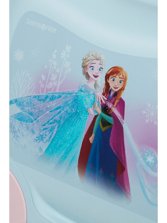 Samsonite DISNEY Παιδική Βαλίτσα Ταξιδίου Καμπίνας Σκληρή Frozen με 4 Ρόδες Ύψους 50εκ.