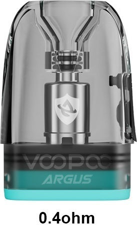Voopoo Argus Piesă de Schimb Pod în Culoare Neagră 3ml cu Rezistență 0.4ohm