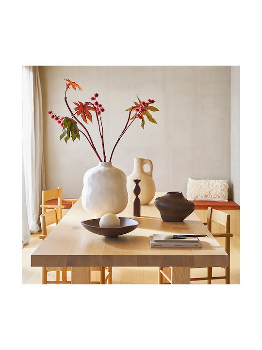 Urban Nature Culture Amsterdam Διακοσμητικό Βάζο Κεραμικό Καφέ Φ25xΥ30cm