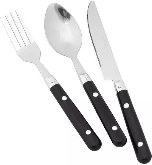 Easy Camp Family Cutlery for Camping Set of Spoons, Knives, and Forks 12pcs