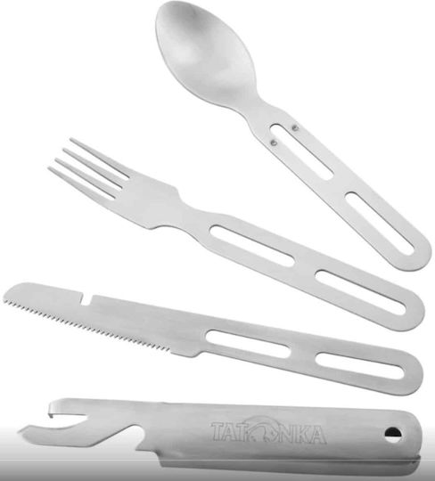 Cutlery Set Ii Σετ Μαχαιροπίρουνα Tatonka