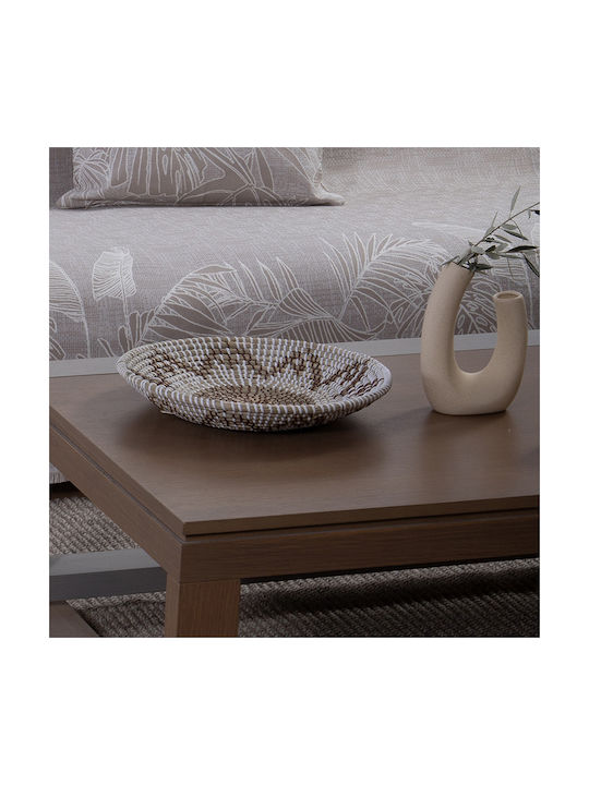 Nef-Nef Homeware Decorative Vase Ecru 15x6.5x20.5cm
