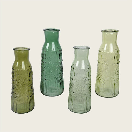 Bazo 9,5 X 25,5 Cm Πράσινο Beauty Home