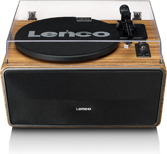 Lenco LS-570OK Грамофон с Предусилвател и Вградени говорители Кафяв