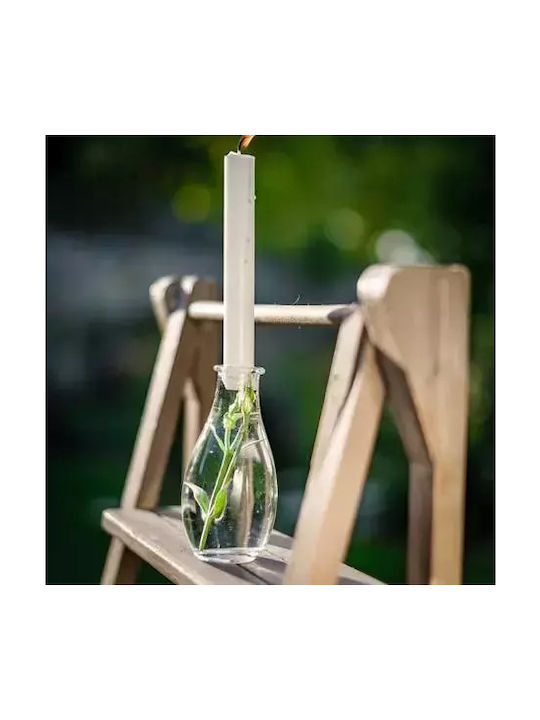 Glass Vase 14x7cm Beauty Home