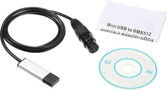 Usb To Dmx Dmx512 Interface Adapter Cable Stage Light Controller Cable