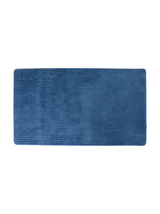 San Lorentzo Сет Бански килими Памучни Правоъгълена Sl8310 8310BLUE Синьо 2бр