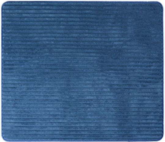 San Lorentzo Set Badematten Baumwolle Rechteckig Sl8310 8310BLUE Blue 2Stück