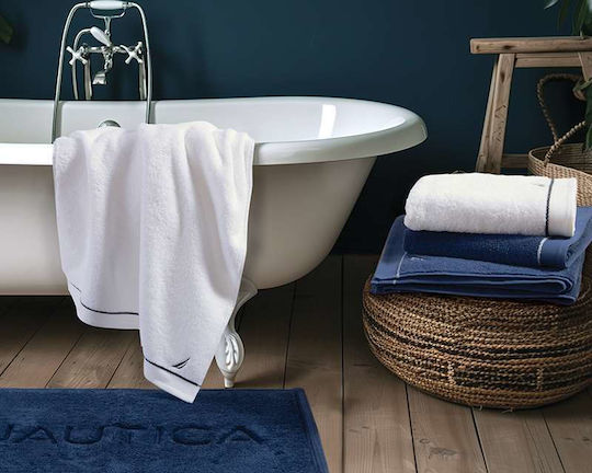 Nef-Nef Homeware Bath Mat Cotton Nau Coast 50x80cm
