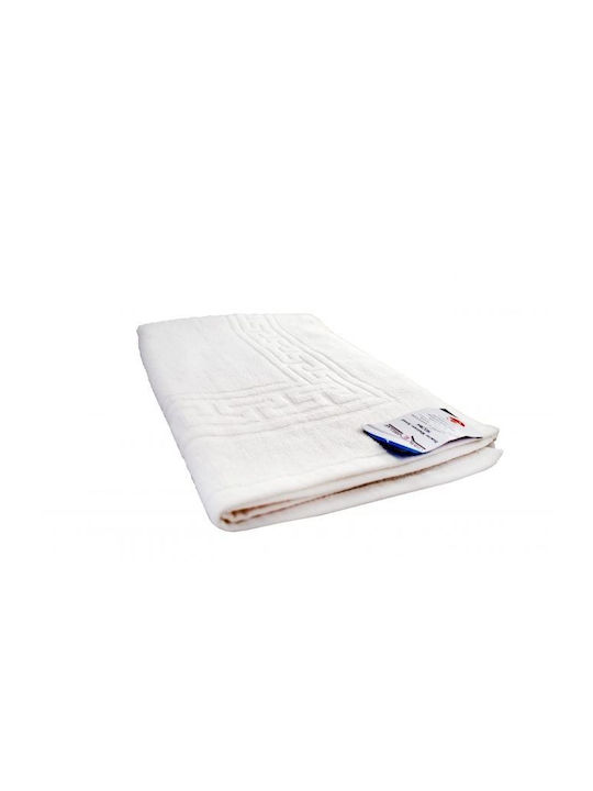Chios Hellas Bath Mat Cotton 43170 White 50x70cm