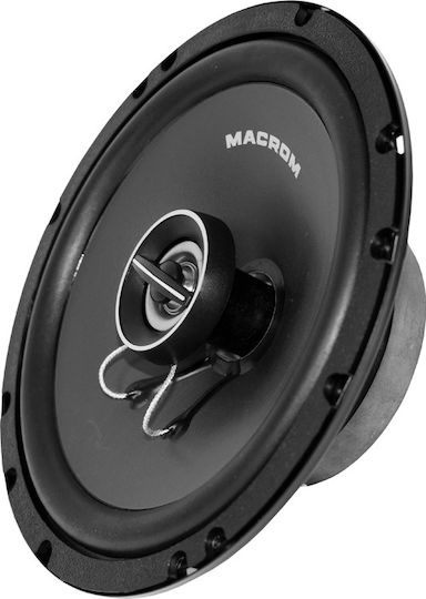 Macrom Ηχείο Αυτοκινήτου Ομοαξονικά 6.5" με 50W RMS (Woofer)