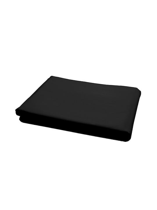 Sunshine Sheet Sets Double 200x270cm. Cotton Feelings 151 111 Black 4pcs