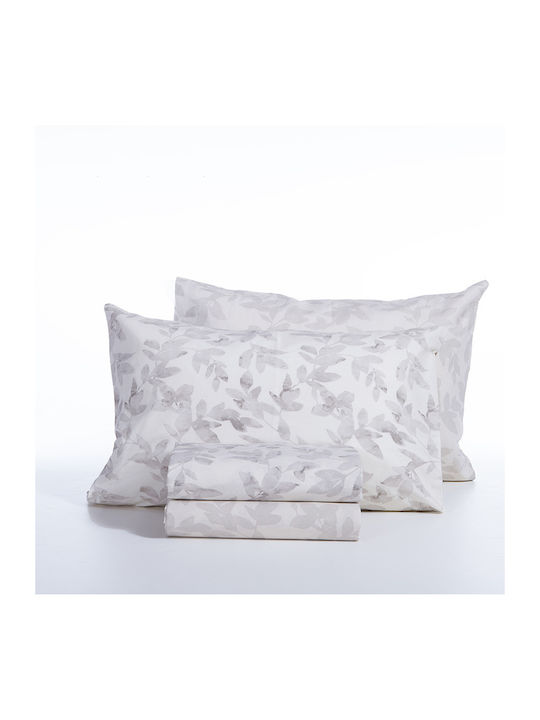 Nef-Nef Homeware Sheet Sets Queen 240x270cm. Sencil Ecru 4pcs