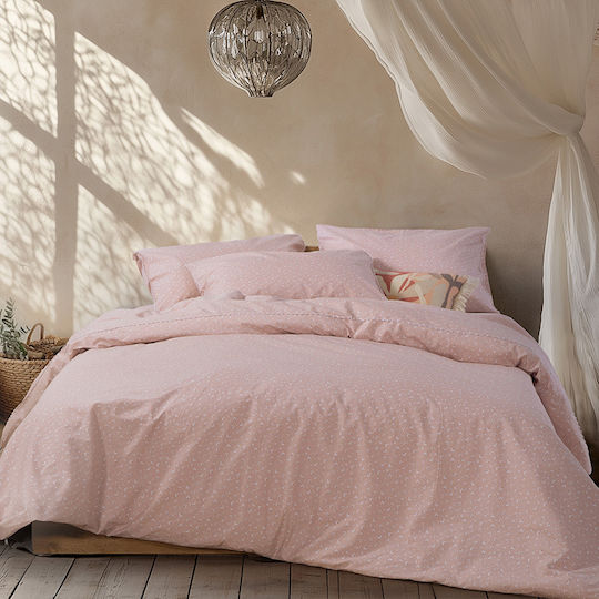 Nef-Nef Homeware Сет Чаршафи 240x270см. Sissy Розов 4бр