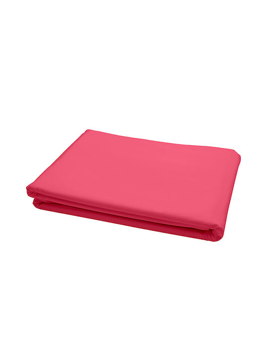 Sunshine Cotton Feelings Σεντόνι Μονό 165x270εκ. Φούξια