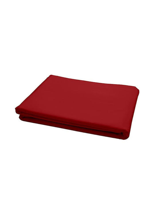 Sunshine Sheet Sets Queen 235x270cm. Cotton Feelings 151 Red 4pcs