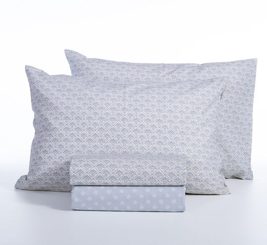 Nef-Nef Homeware Keylan Σετ Υπέρδιπλο 4τμχ 240x270εκ. Μπλε Nef-Nef Homeware Keylan Σετ Υπέρδιπλο 4τμχ 240x270εκ. Μπλε