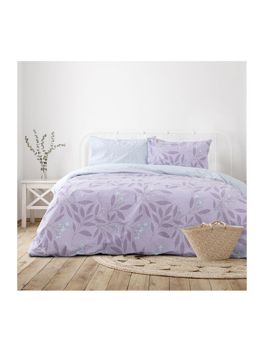 Kocoon Louisa Σετ Σεντόνια Υπέρδιπλα 240x270εκ. Λιλά (4τμχ)