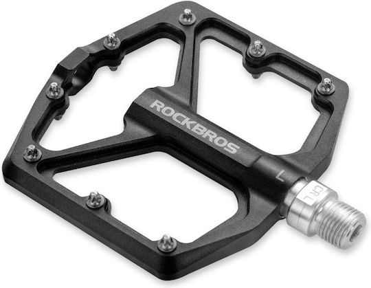 Rockbros Flat Bicycle Pedals Black