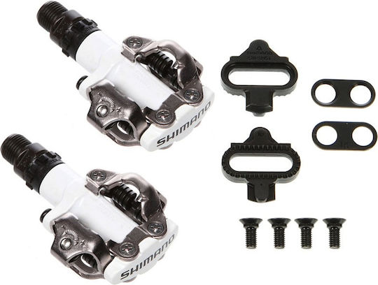 Shimano PD-M520 Clipless Bicycle Pedals White