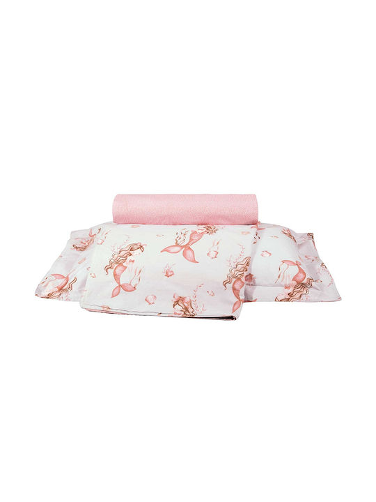 Greenwich Polo Club Bettwäsche-Set Einzel Baumwolle Grey, Pink 170x260cm 3Stück
