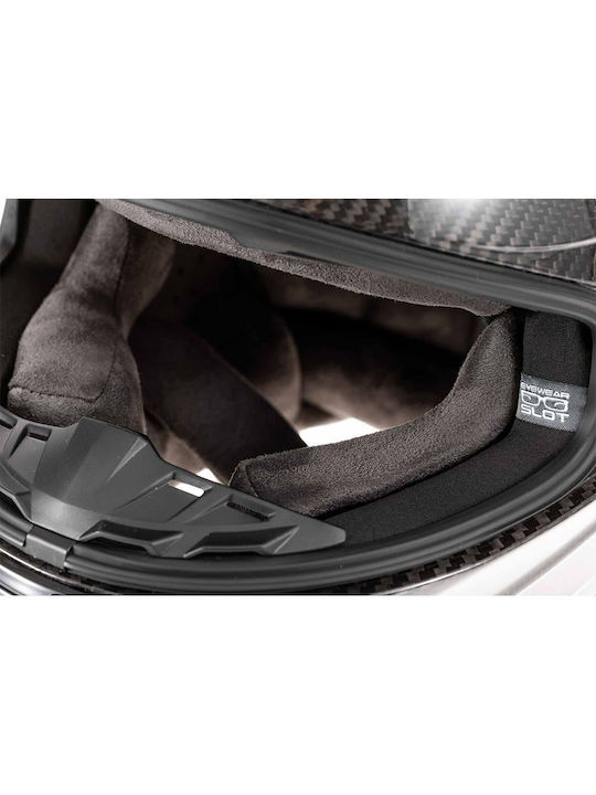 Nova Racing FF936S Track Rider Gloss Carbon Motorcycle Helmet Full Face ECE 22.06 1390gr with Sunvisor