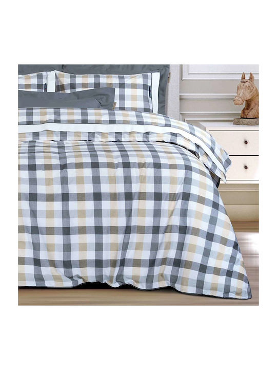 Greenwich Polo Club Sheet Sets King Size 260x280cm. 2265 Beige-grey 4pcs