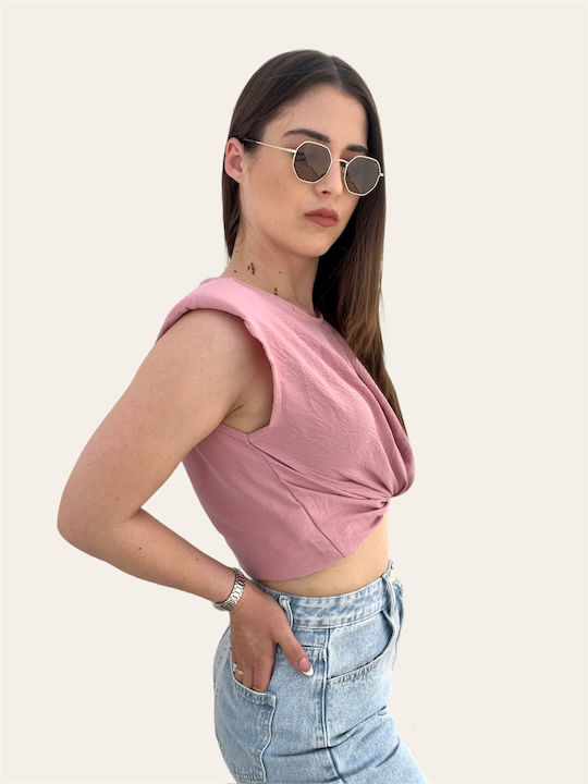Дамски T-shirt Розов