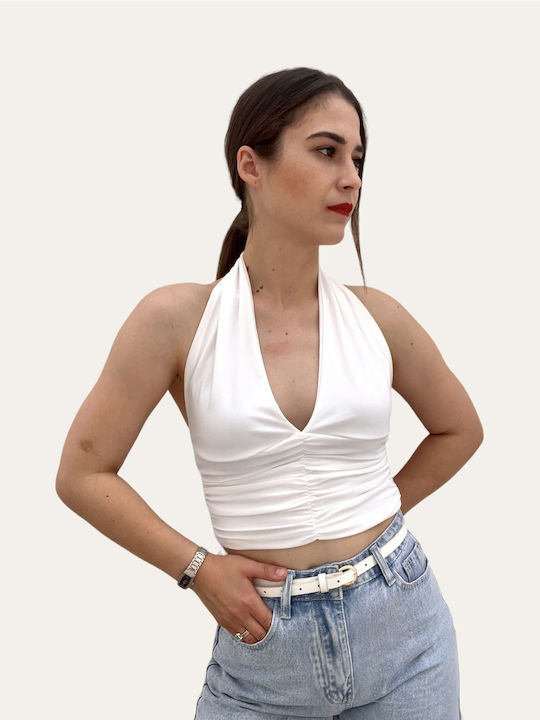 Women's Blouse Cotton White