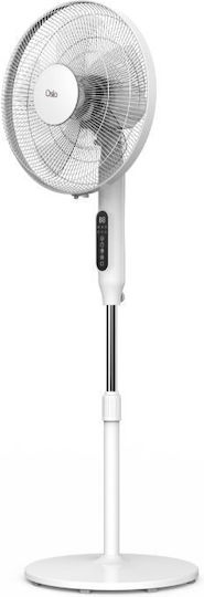 Osio Ventilator Sockel 24W mit Fernbedienung Weiß