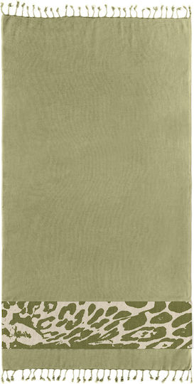 Guy Laroche Pestemal Baumwolle Grüne 170x90cm