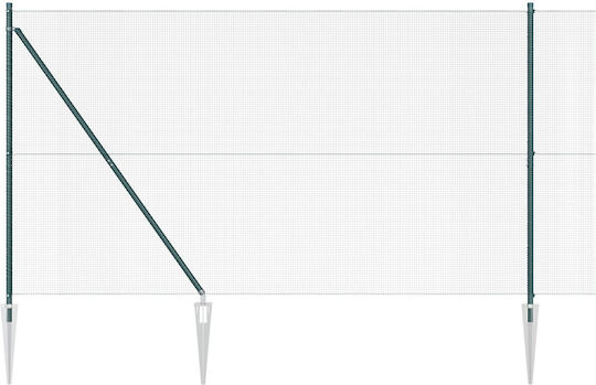 vidaXL Plasă de sârmă Module Verde 1.5x25m