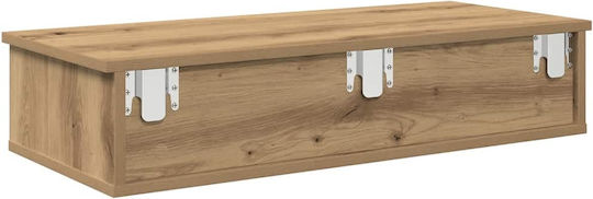 Noptieră Stejar maro 80x34x17cm