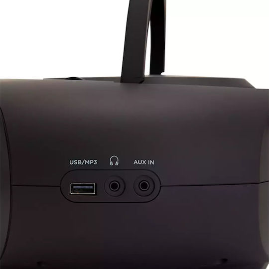 Aiwa Dab+ Преносима Аудиосистема с Bluetooth CD USB Радио Черен