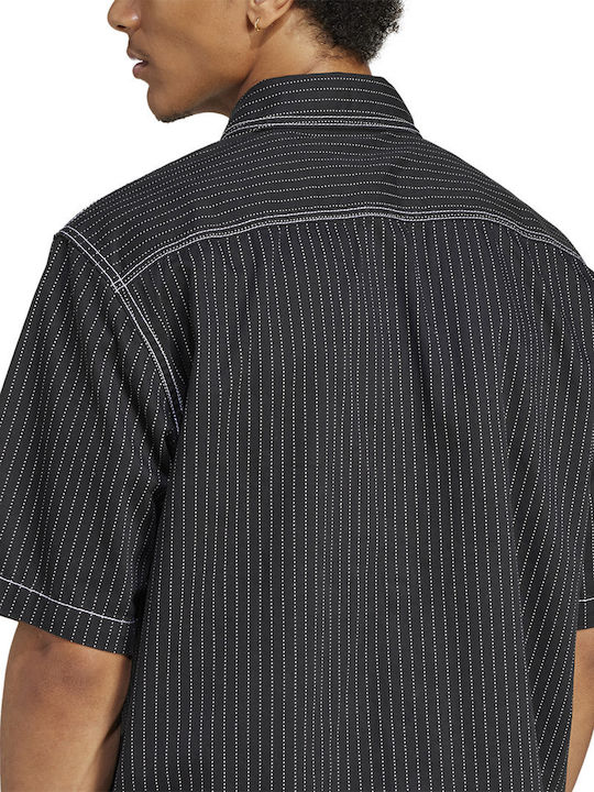 Wabash Shirt Къс ръкав Памучен Риза Black
