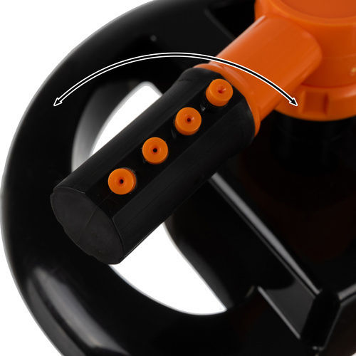 Gardlov Irrigation Nozzle with Maximum Throw Angle 360° Black