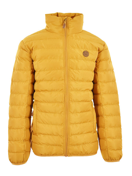 Winter Jacket Puffer Waterproof Mustard