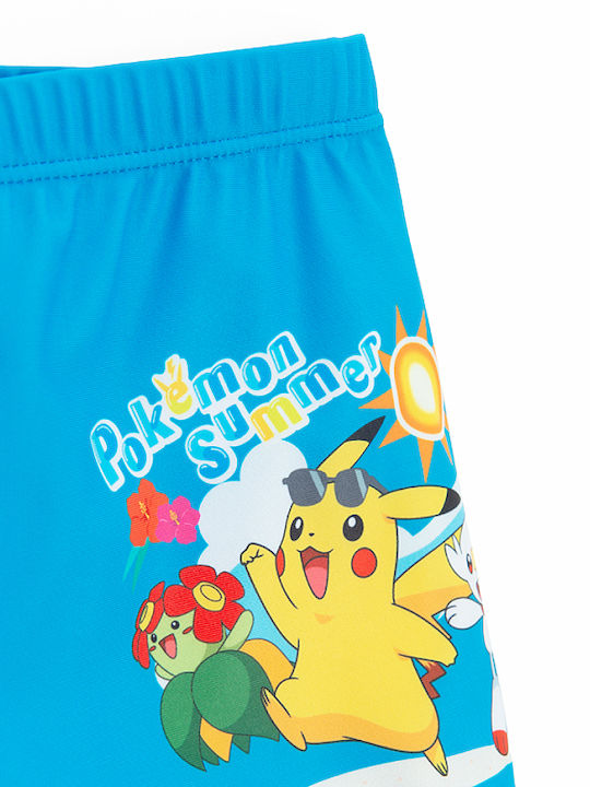 Παιδικό Σετ με Σορτς Καλοκαιρινό 2τμχ Μπλέ Pokemon