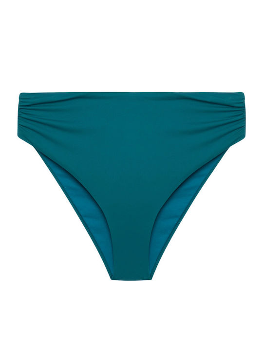 Bikini Slip Πετρόλ