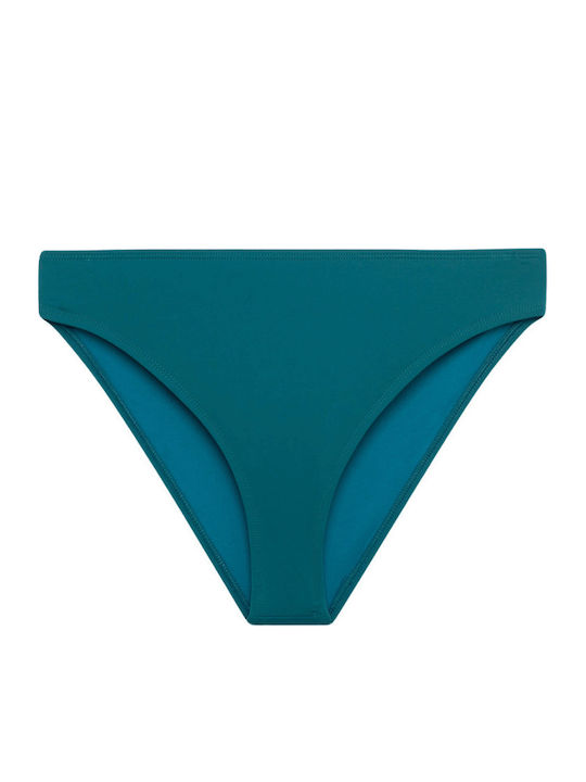 Rio Basic Bikini Slip Πετρόλ