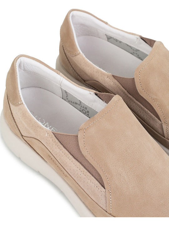 Herren Mokassins in Beige Farbe
